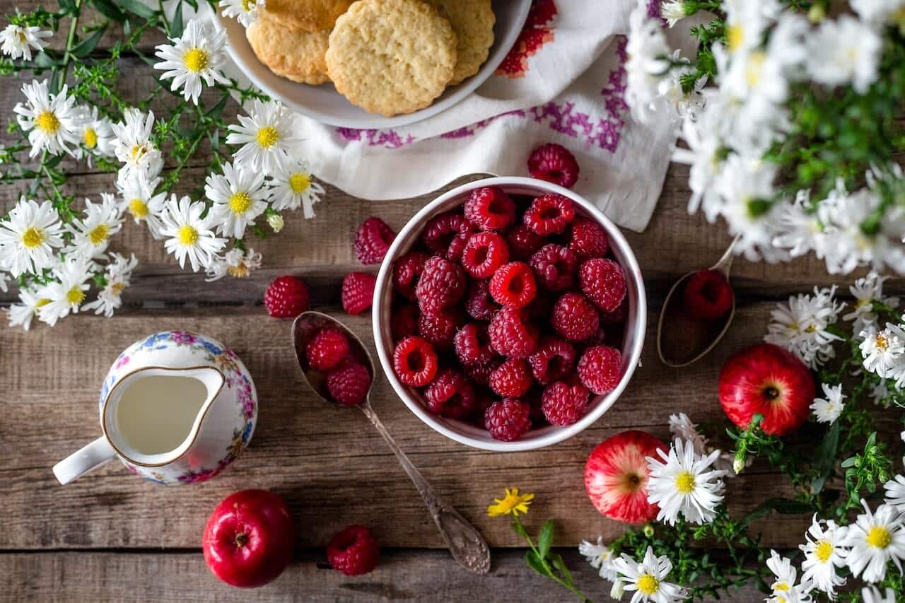 Raspberries, anti cancer fruit